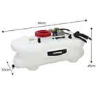 Pulverizador p/ATV 100L c/Pistola+Barra Pulverização Donker´s